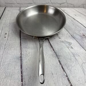 Calphalon Frying Pan/Skillet - 10” 25CM - Stainless Steel 1390 No Lid